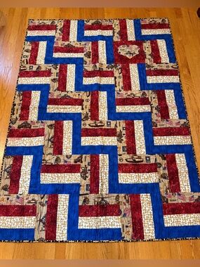 Soldier’s Quilt of Valor, 68”x48” U.S. Army Special Forces Handmade Honor Patch